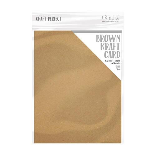 Craft Perfect Brown Kraft Cardstock