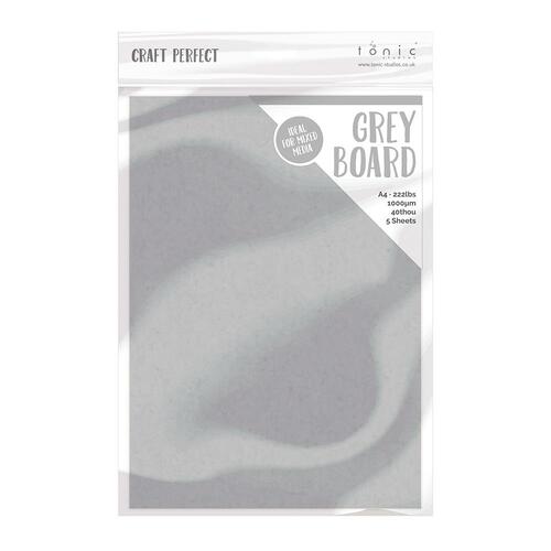 Craft Perfect Cardstock - Grey Board 