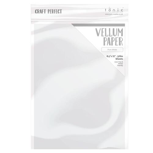 Craft Perfect Pure White Vellum Paper