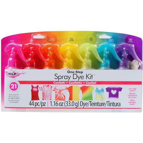 Tulip One-Step Spray Tie-Dye Kit Confetti