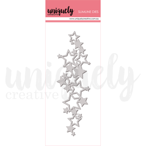 Uniquely Creative Slimline Starry Stack Die