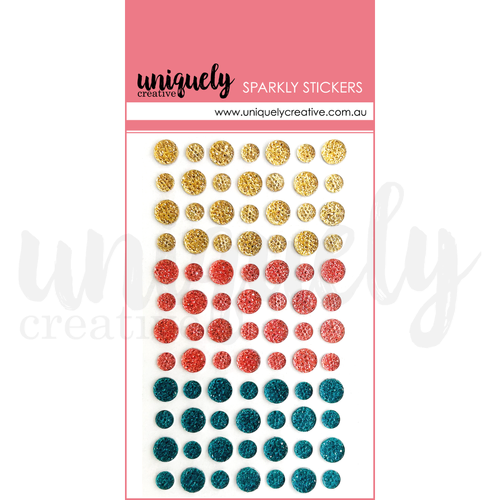 Uniquely Creative Sparkly Stickers - Celebrations