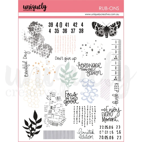 Uniquely Creative Heart & Soul Rubons