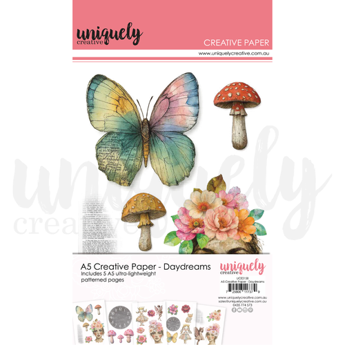 Uniquely Creative A5 Creative Papers - Daydreams