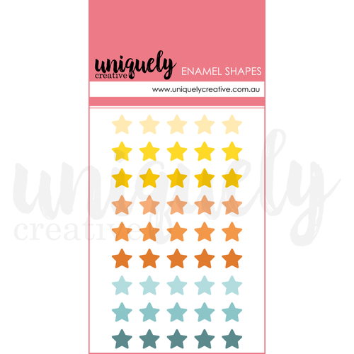 Uniquely Creative Enamel Star Shapes