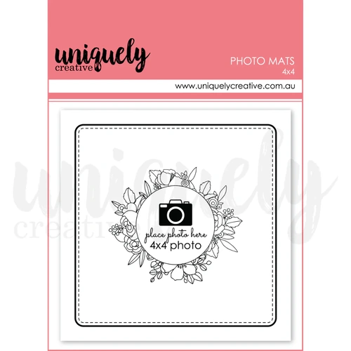 Uniquely Creative 4x4" Photo Mats