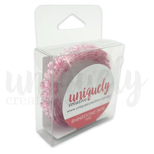 Uniquely Creative Rhinestone Tape - Pink 
