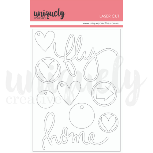 Uniquely Creative Roots & Wings Laser Cut Sheet