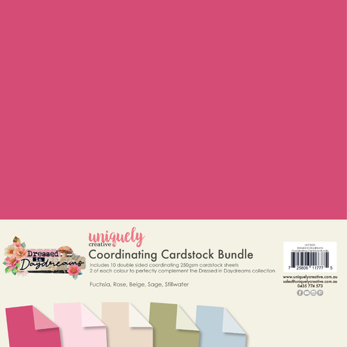 Uniquely Creative Dressed in Daydreams - Coordinating Cardstock Bundle