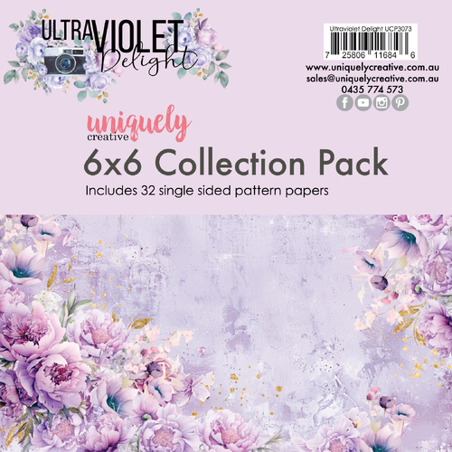 Uniquely Creative Ultraviolet Delight 6 x 6 Collection Pack