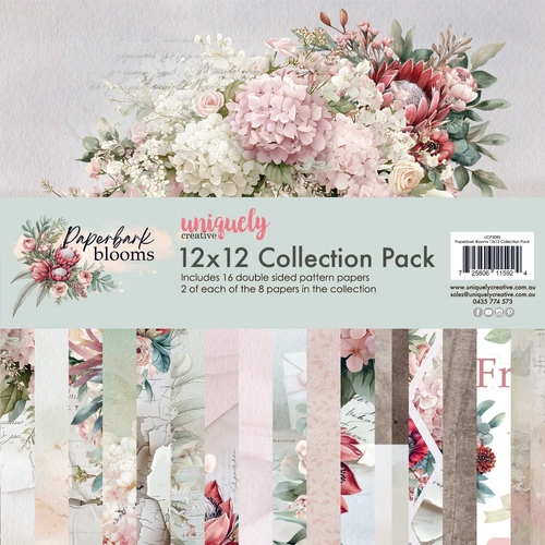 Uniquely Creative Paperbark Blooms 12x12" Collection Pack