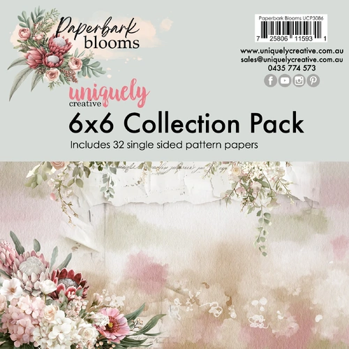 Uniquely Creative Paperbark Blooms 6x6" Collection Pack