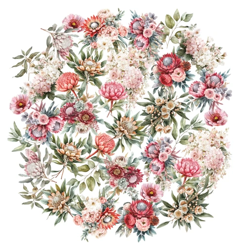 Uniquely Creative Paperbark Blooms Floral Creative Cuts