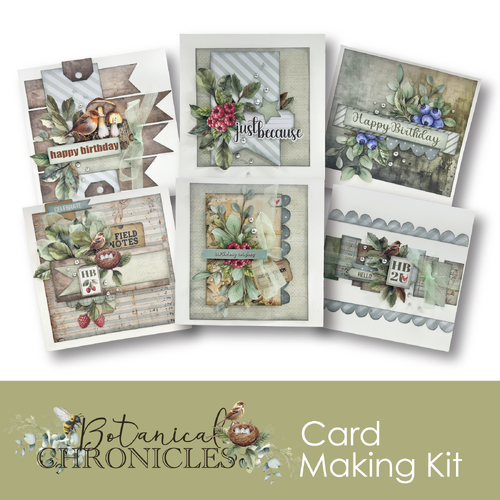 Uniquely Creative Botanical Chronicles Cardmaking Kit