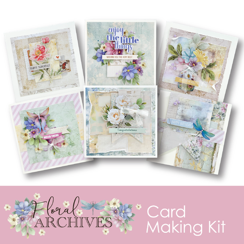 Uniquely Creative Floral Archives Cardmaking Kit