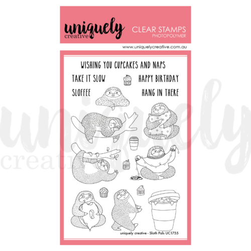 UNIQUELY CREATIVE UC1761 Clear Stamps Fairytale Castle