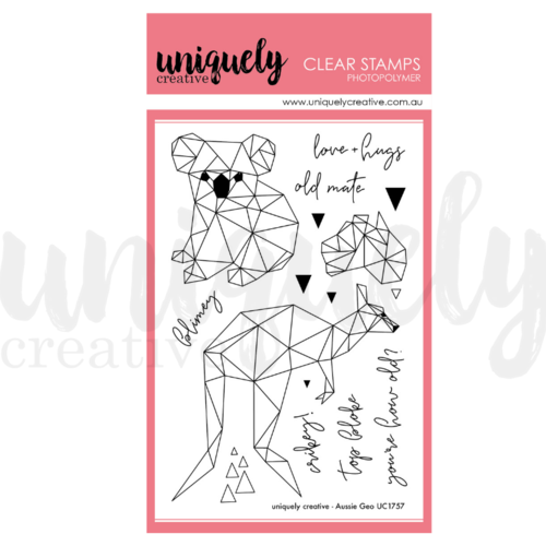 Uniquely Creative Stamp Aussie Geo