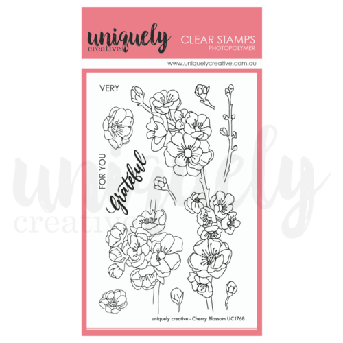 Uniquely Creative Stamp Cherry Blossom