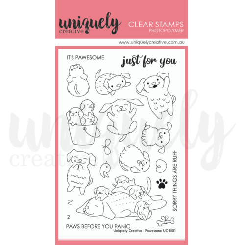 Uniquely Creative Stamp Pawesome