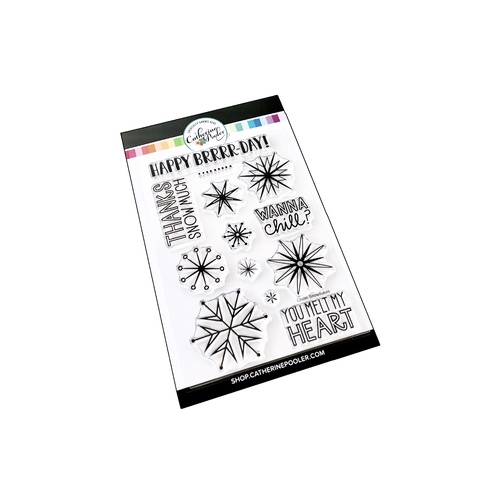 Catherine Pooler Stamp Chillin' Snowflakes