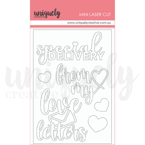 Uniquely Creative Love Letters Mini Laser Cut