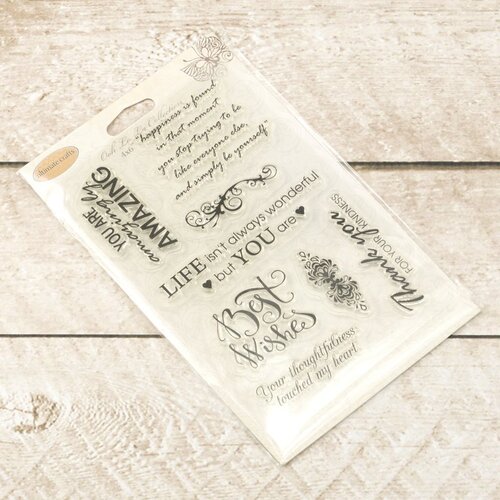 Ultimate Crafts Thoughtful Wishes Stamp Set