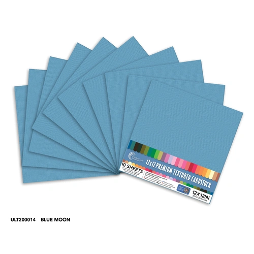 Couture Creations Cardstock - Blue Moon 12x12&quot; 10pk
