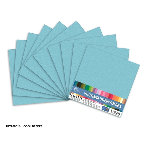 Couture Creations Cardstock - Cool Breeze 12x12" 10pk 