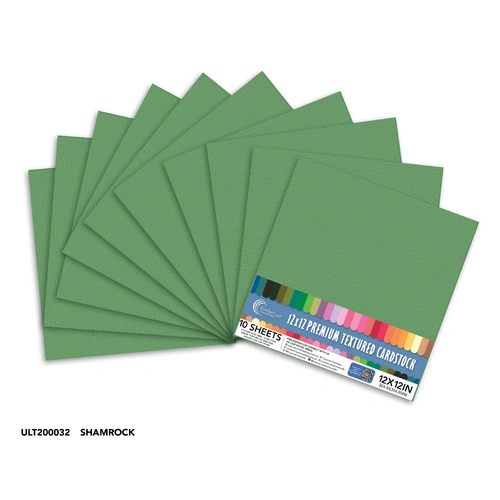 Couture Creations Cardstock - Shamrock 12x12" 10pk 