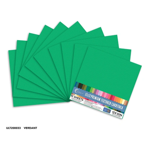 Couture Creations Cardstock - Verdant 12x12" 10pk