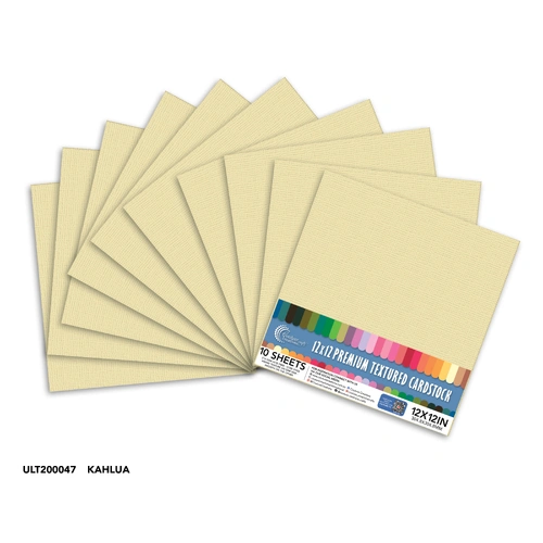 Couture Creations Cardstock - Kahlua 12x12" 10pk 