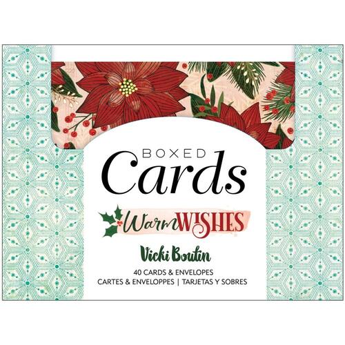 Vicki Boutin Warm Wishes A2 Cards with Envelopes
