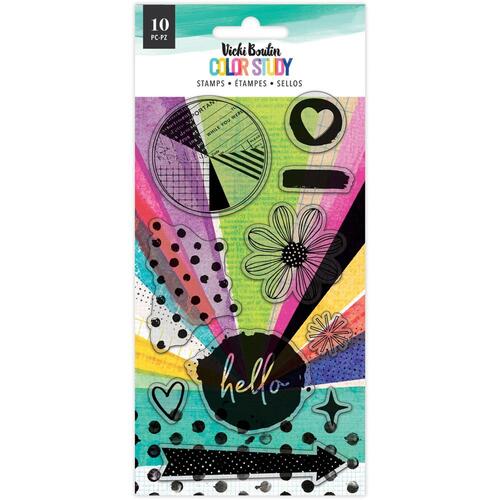 Vicki Boutin Color Study Hello Stamp