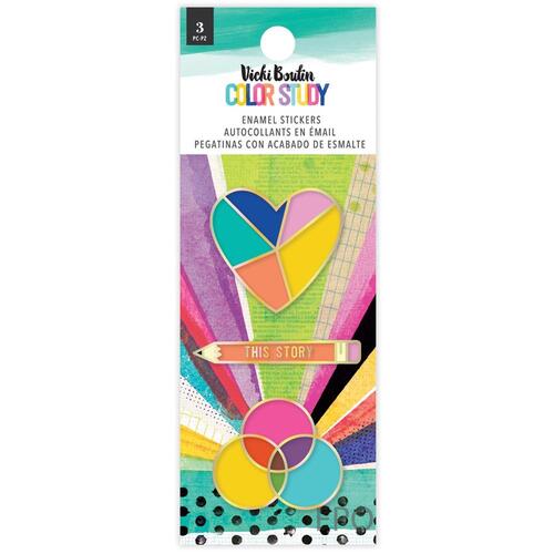 Vicki Boutin Color Study Enamel Stickers