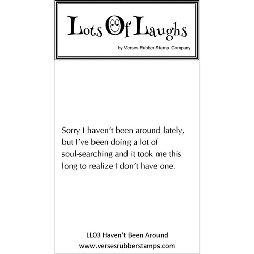 Lots of Laughs Stamp by Verses Haven't Been Around 