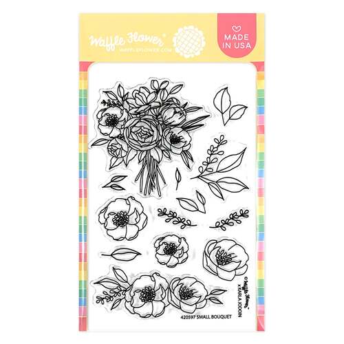 Waffle Flower Small Bouquet Stamp Set