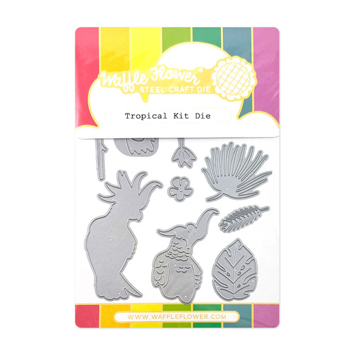 Waffle Flower Tropical Kit Die