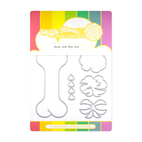 Waffle Flower Bone & Bow Die