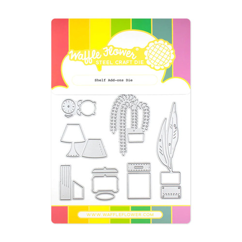 Waffle Flower Shelf Add-ons Die