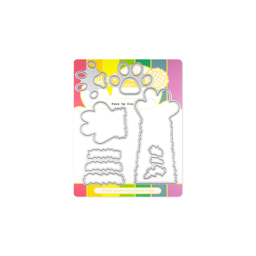 Waffle Flower Paws Up Die