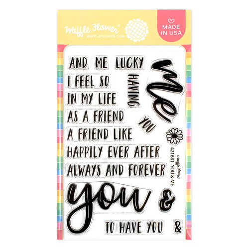 Waffle Flower You & Me Stamp Set
