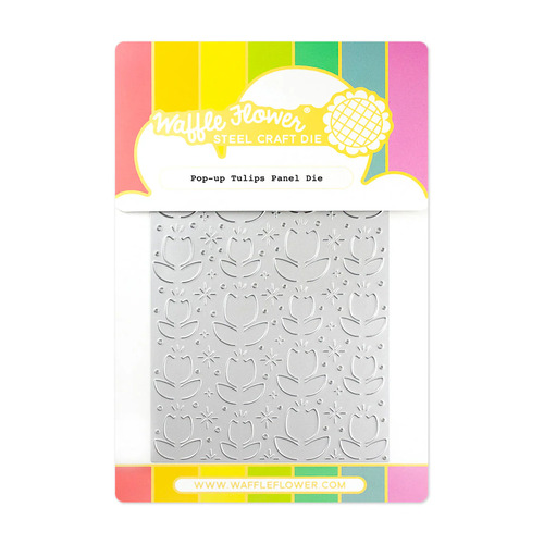 Waffle Flower Pop-up Tulips Panel Die