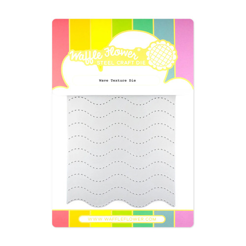 Waffle Flower Wave Texture Die