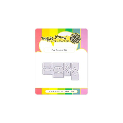 Waffle Flower Tag Toppers Die (PROMO ITEM)