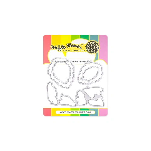 Waffle Flower Snowcapped Pinecone Shape Die