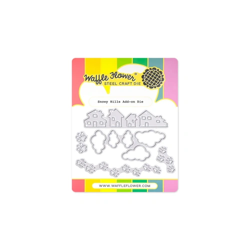 Waffle Flower Snowy Hills Add-on Die