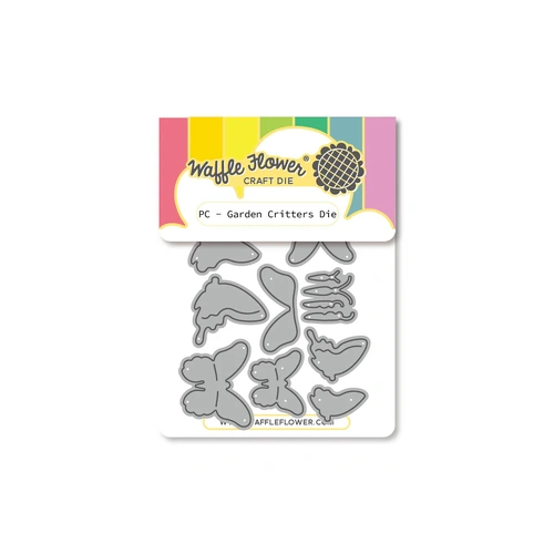 Waffle Flower Postage Collage Garden Critters Die