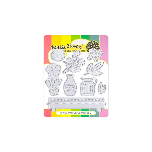 Waffle Flower Floral Shelf Die