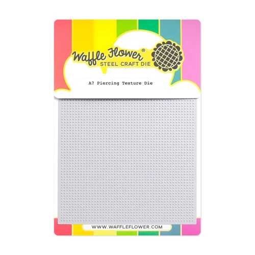 Waffle Flower A7 Piercing Texture Die