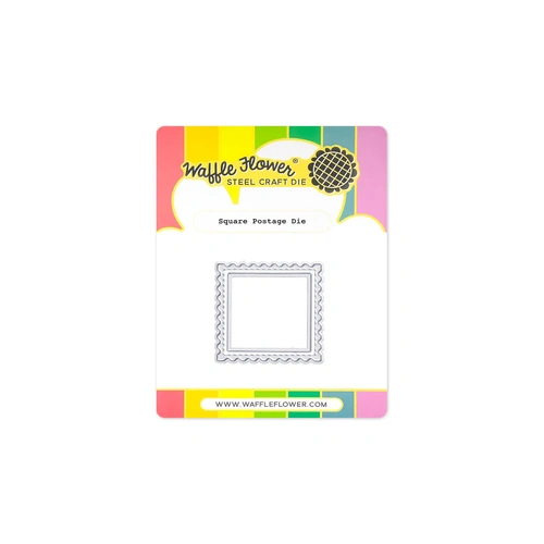 Waffle Flower Square Postage Die [PROMO ITEM]